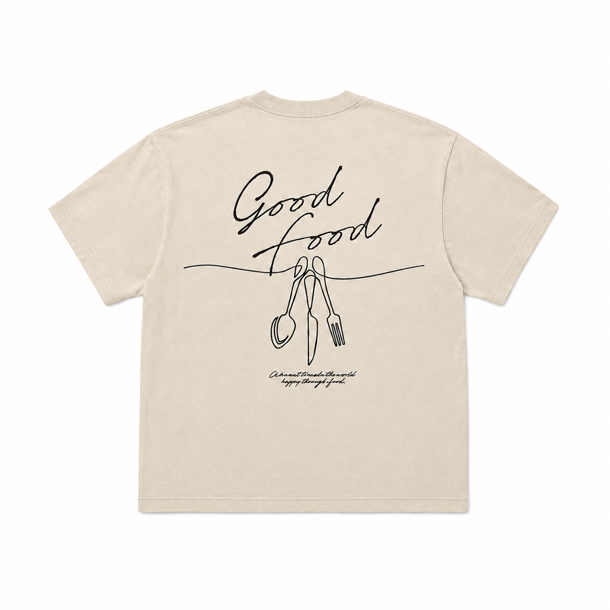 GOOD FOOD cutlery T-shirt［GF002］